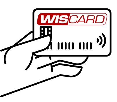 Wiscard in hand